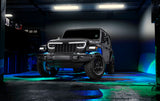 2018-2025 Wrangler JL JT VECTOR Series Full LED Grille - View 13 | Dirty Garage