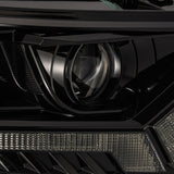 2019-2023 Ranger Luxx-Series LED Projector Alpha Black Headlights - View 4 | Dirty Garage