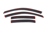 2013-2015 Malibu Ventvisor Front and Rear Window Deflectors Smoke 4-Piece - View 2 | Dirty Garage