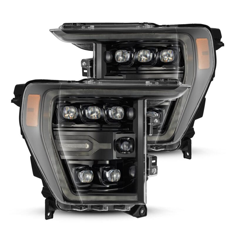 2021-2023 F-150 Nova-Series LED Projector Alpha-Black Headlights | Dirty Garage