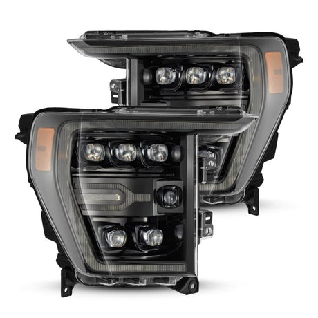 2021-2023 F-150 Nova-Series LED Projector Alpha-Black Headlights | Dirty Garage