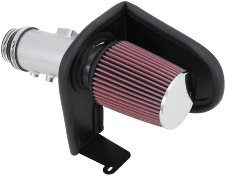 2013-2014 Accord 3.5L V6 69 Series Typhoon Air Intake System - Silver Cold Air Intake Kit - View 2 | Dirty Garage