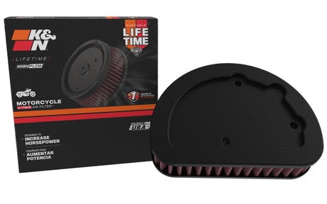 Universal Replacement Unique Air Filter 6.625in L x 4.75in W x 1.625in H with 1 Flange for Harley Davidson - View 10 | Dirty Garage