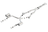 Borla 2015 Dodge Challenger SRT/392 Hemi 6.4L V8 S-TYPE Catback Exhaust w/ Valves Factory Bezel - View 2 | Dirty Garage