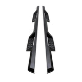 2001-2019 GM 1500/HD Crew Cab HDX Black Drop Nerf Step Bars - View 4 | Dirty Garage
