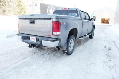 2007-2010 GM HD 6.0L 3.5" Single Side Exit Alum Cat Back Perf Exhaust - View 3 | Dirty Garage