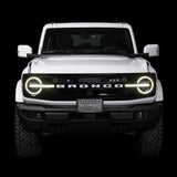 2022-2026 Bronco Luminix DRL LED Lights w/ Pair of Hood Limb Riser Replacements - View 3 | Dirty Garage
