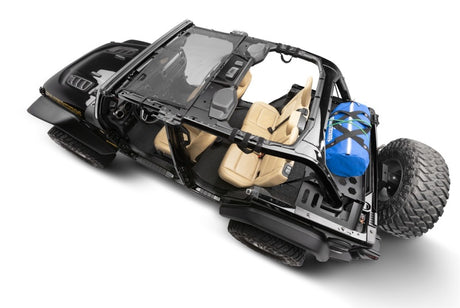 Rugged Ridge Eclipse Sun Shade Black Front 18-20 Jeep Wrangler JLU/JT - View 5 | Dirty Garage