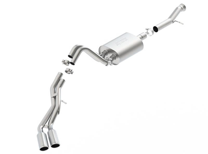 Borla 2015 Cadillac Escalade/Yukon Denali 6.2L V8 AT 2WD/4WD Split Side Exit SS S-Type CB Exhaust - View 2 | Dirty Garage