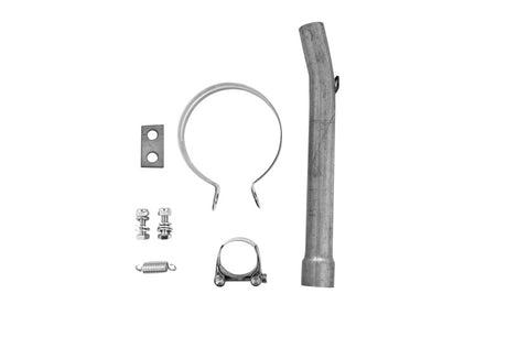 1987-1989 TRX 350D FourTrax Foreman Direct Replacement Slip-On Exhaust with Utility Muffler - View 2 | Dirty Garage