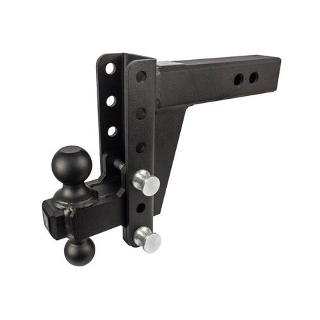 Universal 2.5 Shank Heavy Duty 6 Drop Rise Hitch | Dirty Garage