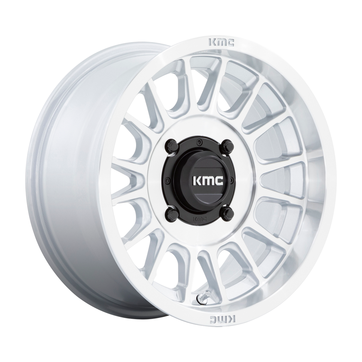 KMC Impact UTV Silver w/ Machined Face Wheel (KS138) | Dirty Garage