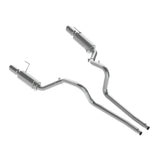 2005-2009 Superduty Shelby GT500 GT Dual Split Rear Street Version 4" Tips T409 Exhaust System | Dirty Garage