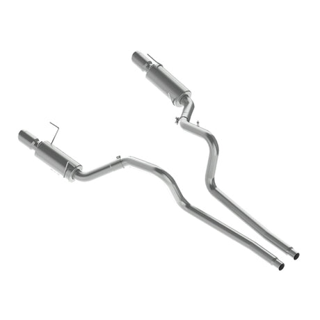 2005-2009 Superduty Shelby GT500 GT Dual Split Rear Street Version 4" Tips T409 Exhaust System | Dirty Garage