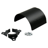 Universal Aluminum Air Filter Heat Shield 2.5 2.75 3.0 Black - View 3 | Dirty Garage