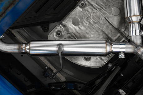 2022-2024 Kia Forte GT Armor Lite AL Steel 2.5" Axle Back Exhaust SS Quad Tips - View 3 | Dirty Garage