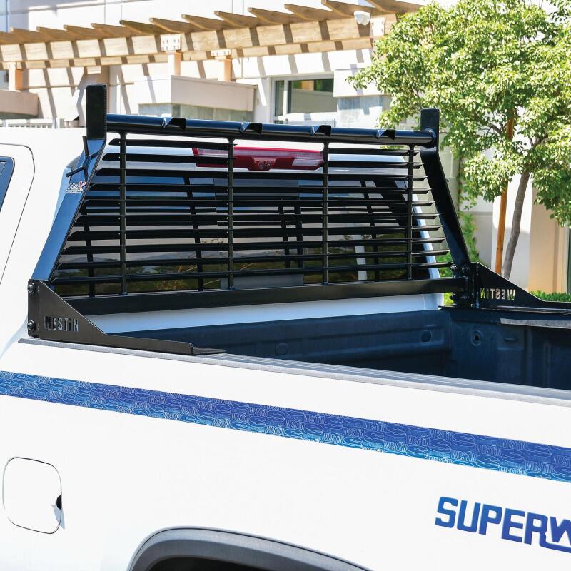 1999-2026 GM/Ford/Toyota HD Black Headache Rack - View 6 | Dirty Garage