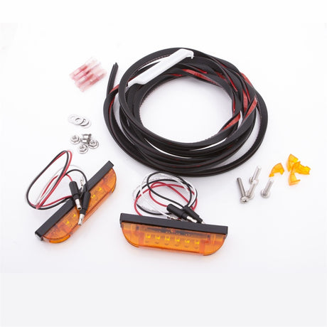 Universal 3-Wire Led Marker Light Kit For Flat Style Flares | Dirty Garage