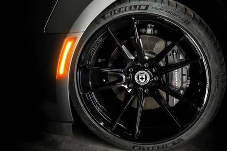 2016-2024 Camaro Smoked LED Sidemarkers Set - View 4 | Dirty Garage