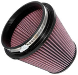 Universal Clamp-On Air Filter 6in FLG/7-1/2in B/5in T/6-1/2in H - View 2 | Dirty Garage