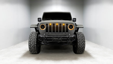 2007-2017 Wrangler Gladiator 7in High Powered LED Headlights Pair Dynamic - View 11 | Dirty Garage