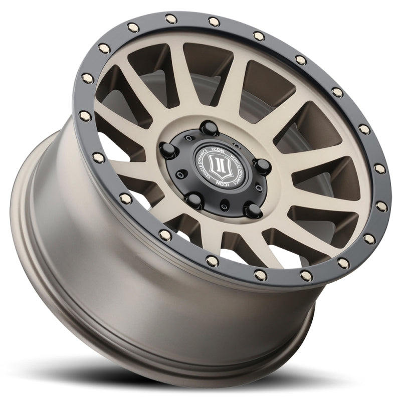 Universal Compression 17x8.5 5x150 25mm Offset 5.75" BS 110.1mm Bore Bronze Wheel - View 2 | Dirty Garage