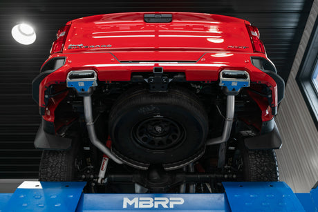2019-2024 GM 1500 2.5" Catback Dual Rear Exit T304 SS - View 3 | Dirty Garage