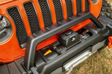 Rugged Ridge 18-21 Jeep Wrangler/Gladiator (JL/JT) Venator Modular Bumper - Black - View 3 | Dirty Garage