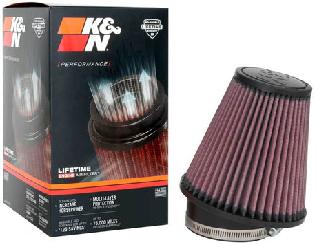 Universal Filter Universal Rubber Filter 3 1/2 inch 10 Degree Flange 5 3/4 inch OD 6 inch Height - View 8 | Dirty Garage