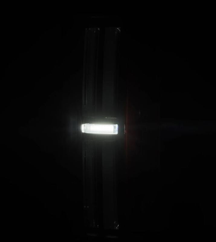 2007-2013 Tundra Nova-Series LED Tail Lights Black Red - View 2 | Dirty Garage