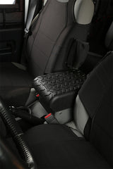 Rugged Ridge Center Console Cover Black 07-10 Jeep Wrangler - View 3 | Dirty Garage