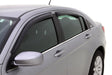 2007-2010 Sebring Ventvisor Outside Mount Window Deflectors 4-Piece Smoke | Dirty Garage