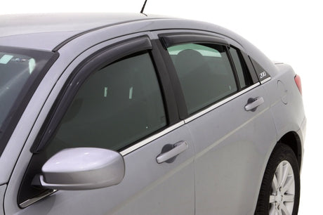 2007-2010 Sebring Ventvisor Outside Mount Window Deflectors 4-Piece Smoke | Dirty Garage