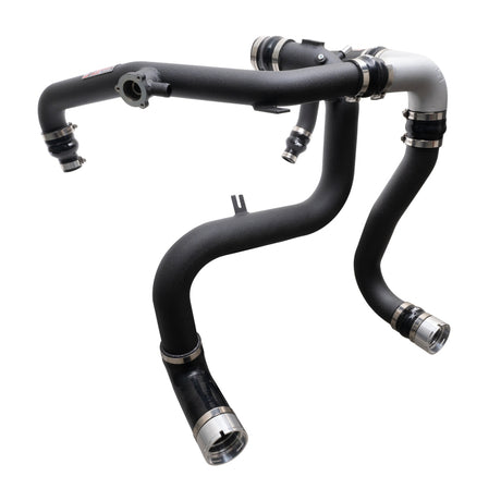 2021-2023 Bronco 2.7L EcoBoost SES Intercooler Pipes Wrinkle Black - View 6 | Dirty Garage