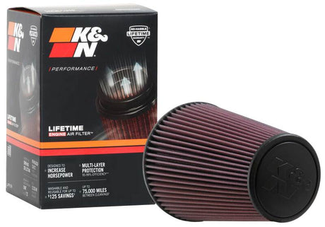Universal Clamp-On Air Filter 6in FLG/7-1/2in B/4-1/2in T/9in H - View 6 | Dirty Garage
