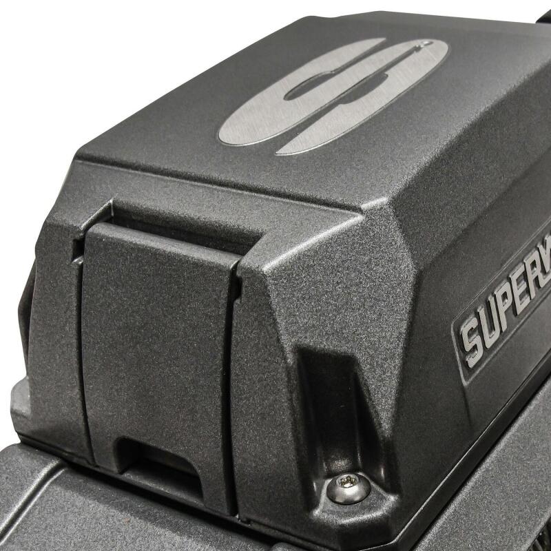 Universal 12k LBS SX12SR Graphite Synthetic Rope Winch - View 4 | Dirty Garage