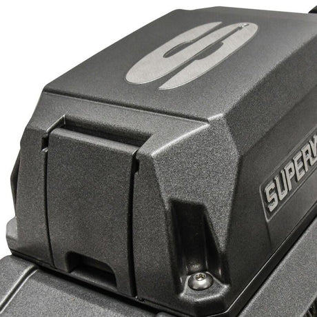 Universal 12k LBS SX12SR Graphite Synthetic Rope Winch - View 4 | Dirty Garage