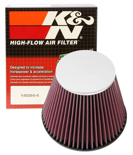 Universal Round Tapered Universal Air Filter 6in Flange ID x 7.5in Base OD x 4.5in Top OD x 6in H - View 7 | Dirty Garage