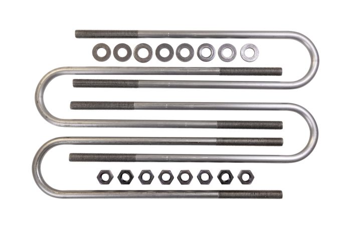 2025 GM 1500 26" Rear U-bolts Non Mono-leaf | Dirty Garage