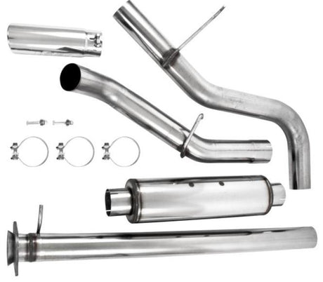 2011-2019 GM HD 6.0L Single Side Exit T409 Cat Back Performance Exhaust - View 2 | Dirty Garage