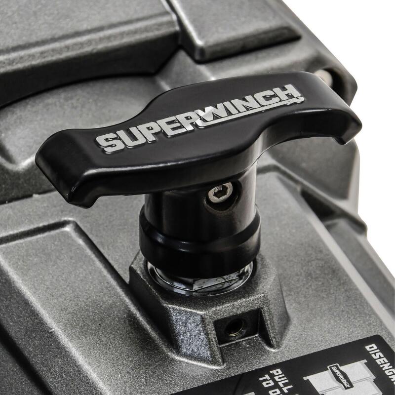Universal 12k LBS SX12 Graphite Steel Wire Rope Winch - View 7 | Dirty Garage