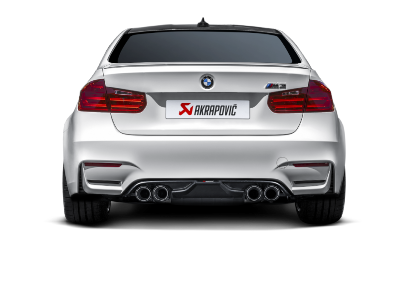 2014-2017 BMW M3 M4 Slip-On Line Titanium - View 8 | Dirty Garage