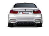 2014-2017 BMW M3 M4 Slip-On Line Titanium - View 8 | Dirty Garage