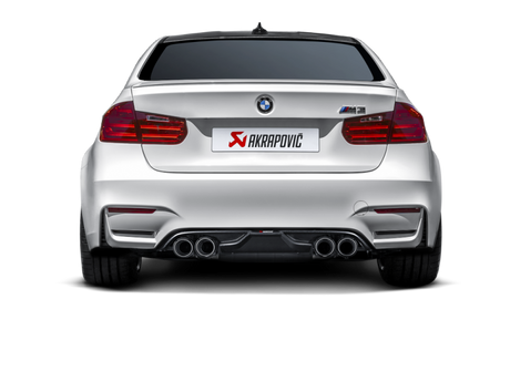 2014-2017 BMW M3 M4 Slip-On Line Titanium - View 8 | Dirty Garage