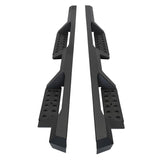 2021-2026 Bronco HDX Textured Black Drop Nerf Bars - View 8 | Dirty Garage