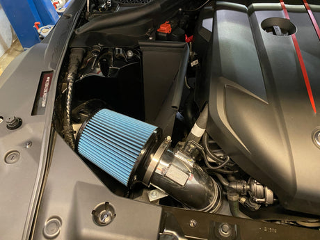 2020-2025 Supra 3.0L Turbo Polished SP Cold Air Intake System - View 5 | Dirty Garage