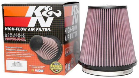 Universal Clamp-On Air Filter 6in FLG/7-1/2in B/5in T/7-1/2in H - View 10 | Dirty Garage