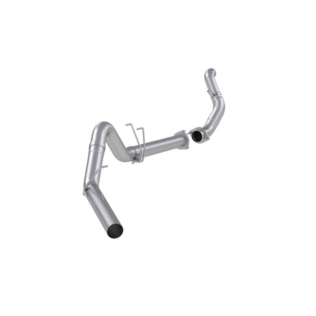 MBRP 11-14 F250/F350/F450 6.4L PS CC/SC AL Steel 4in Filter-Back Single Side - No Muffler w/ DP | Dirty Garage