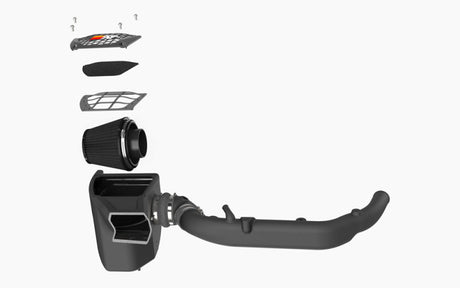 2021-2023 Bronco 2.7L V6 F/I Dryflow Performance Air Intake System - View 8 | Dirty Garage