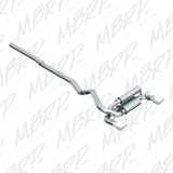 2016-2024 Focus RS 3" Dual Outlet Cat Back Exhaust T409 SS - View 3 | Dirty Garage